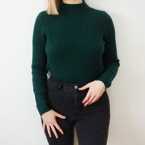 Semi-Turtleneck Sweater